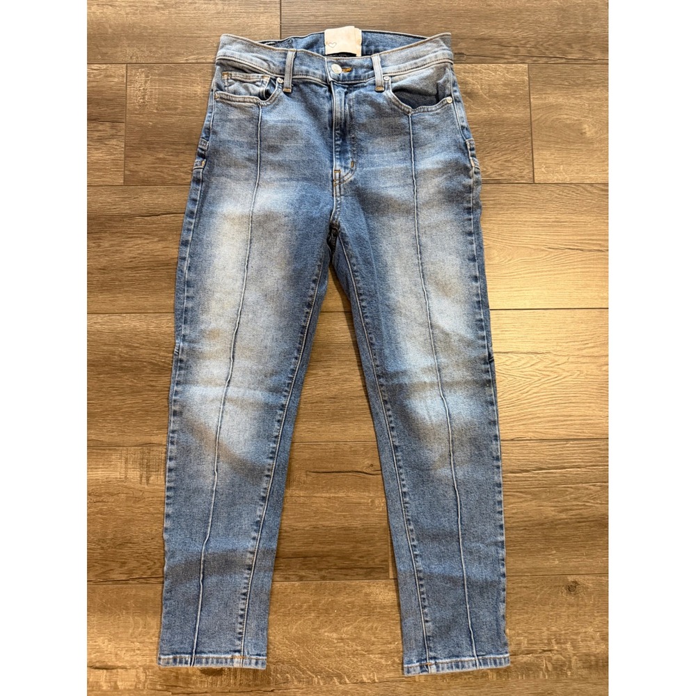 Revice Denim Star Back Jeans High Rise Slim Ankle Size 28 Made in USA